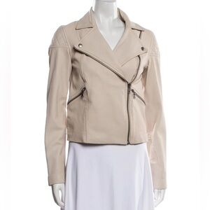 Marc By Marc Jacobs Beige Leather Jacket